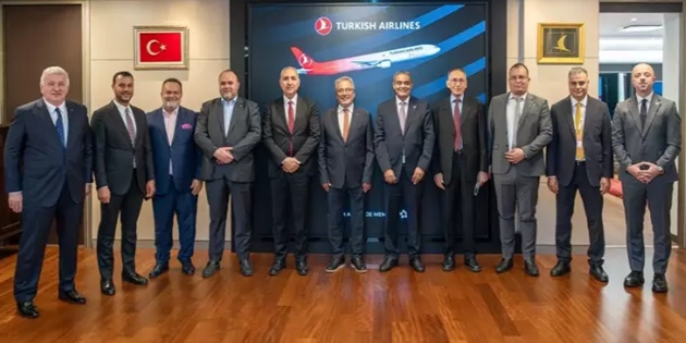 Libyalı Bakanlar THY’yi Ziyaret Etti